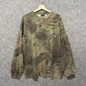 ScentBlocker Mossy Oak Camo Long Sleeve Shirt Men's Large Hunting Tee